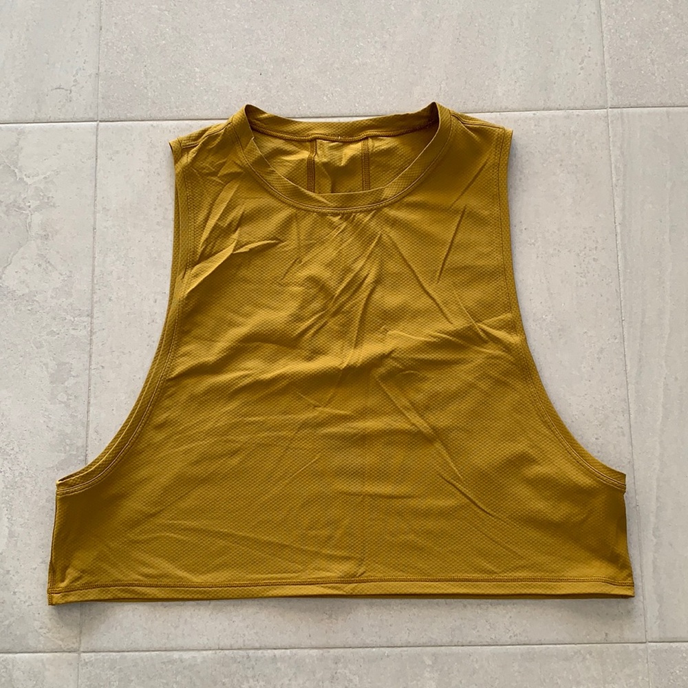 Muscle love crop tank